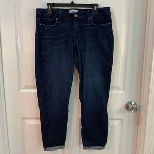 Paige Crop Kylie Denim Jeans Plus Size 32